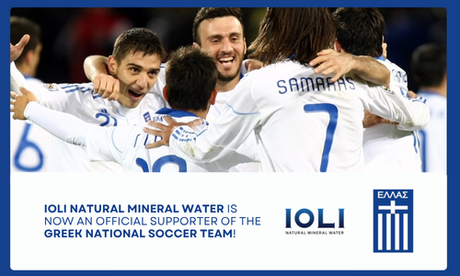 IOLI Natural Mineral Water Named Official Supporter of the Greek National Soccer Team