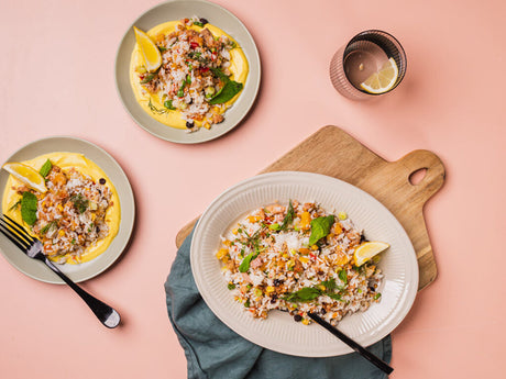Aromatic Rice and Smoked Tuna Salad with TRATA