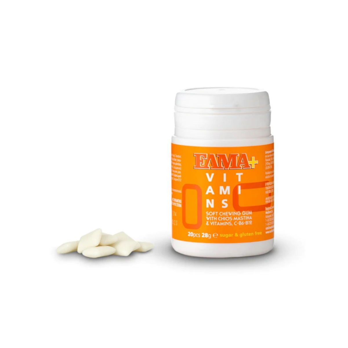 ELMA Chewing Gum with Mastiha and Vitamins