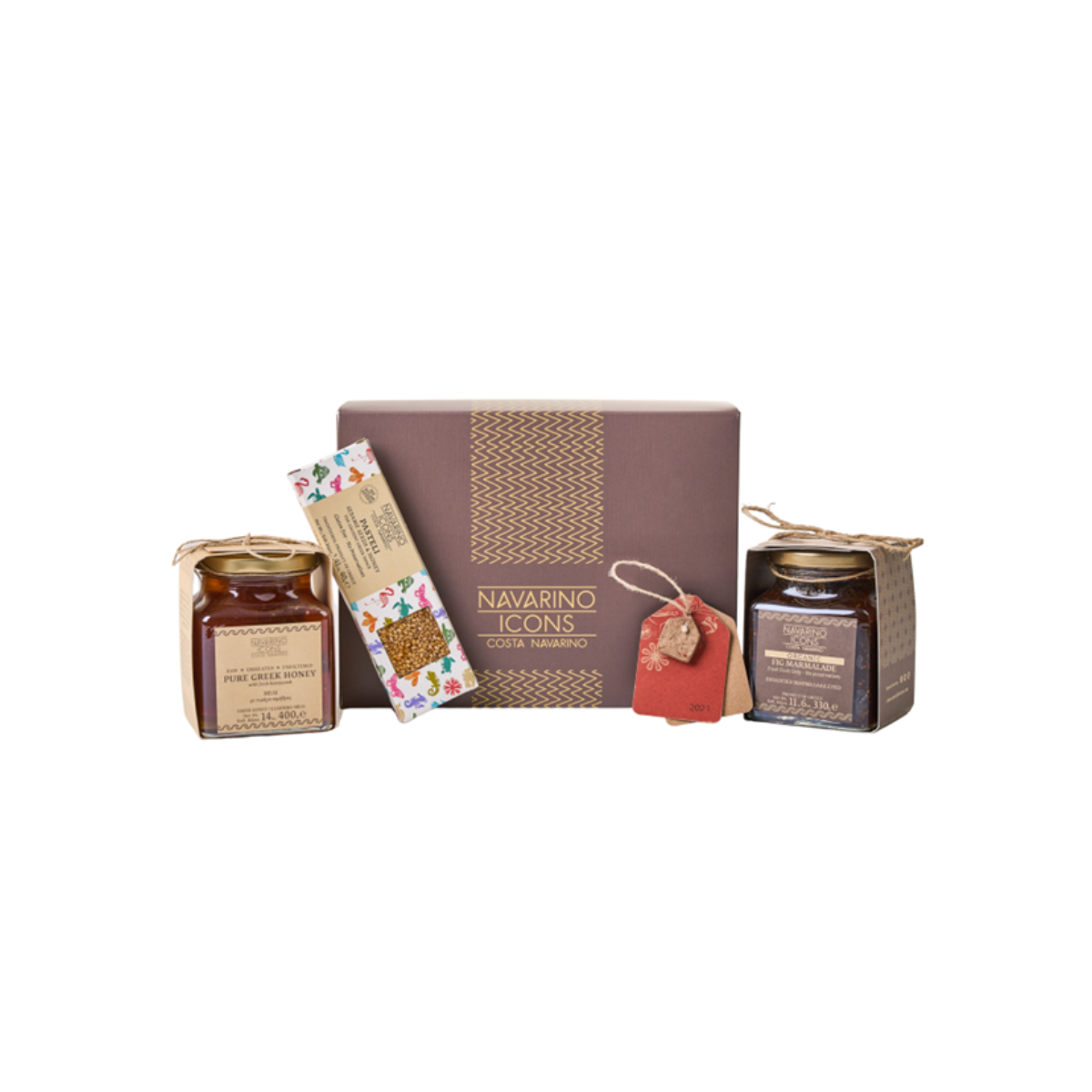 Navarino Icons Small Carton Gift Box Kolonaki Fine Foods