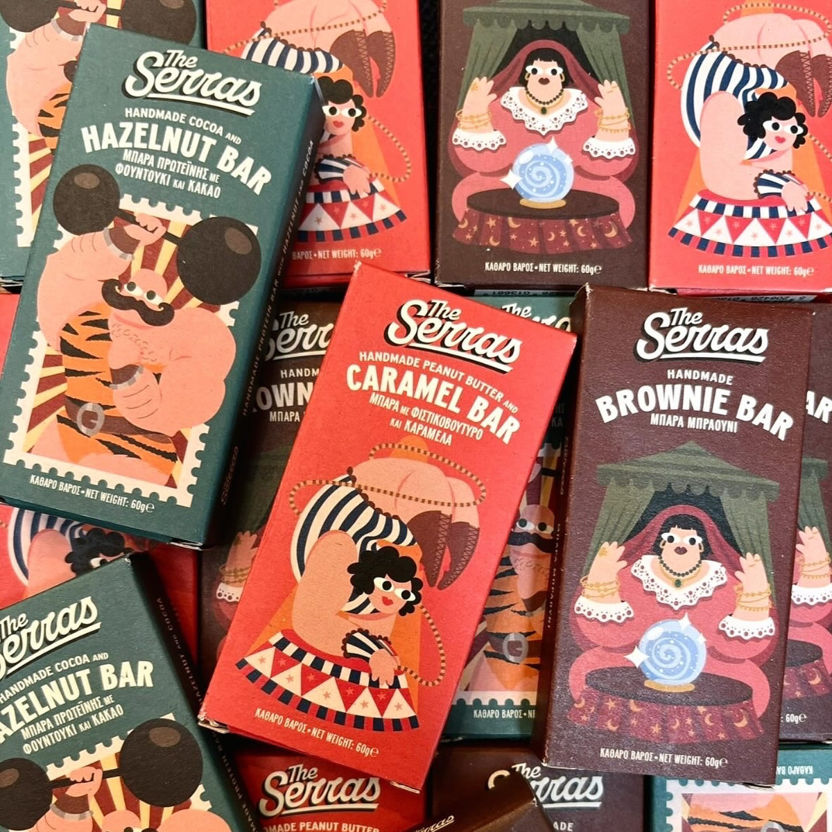 The Serras Raw Hazelnut & Cocoa Protein Bar