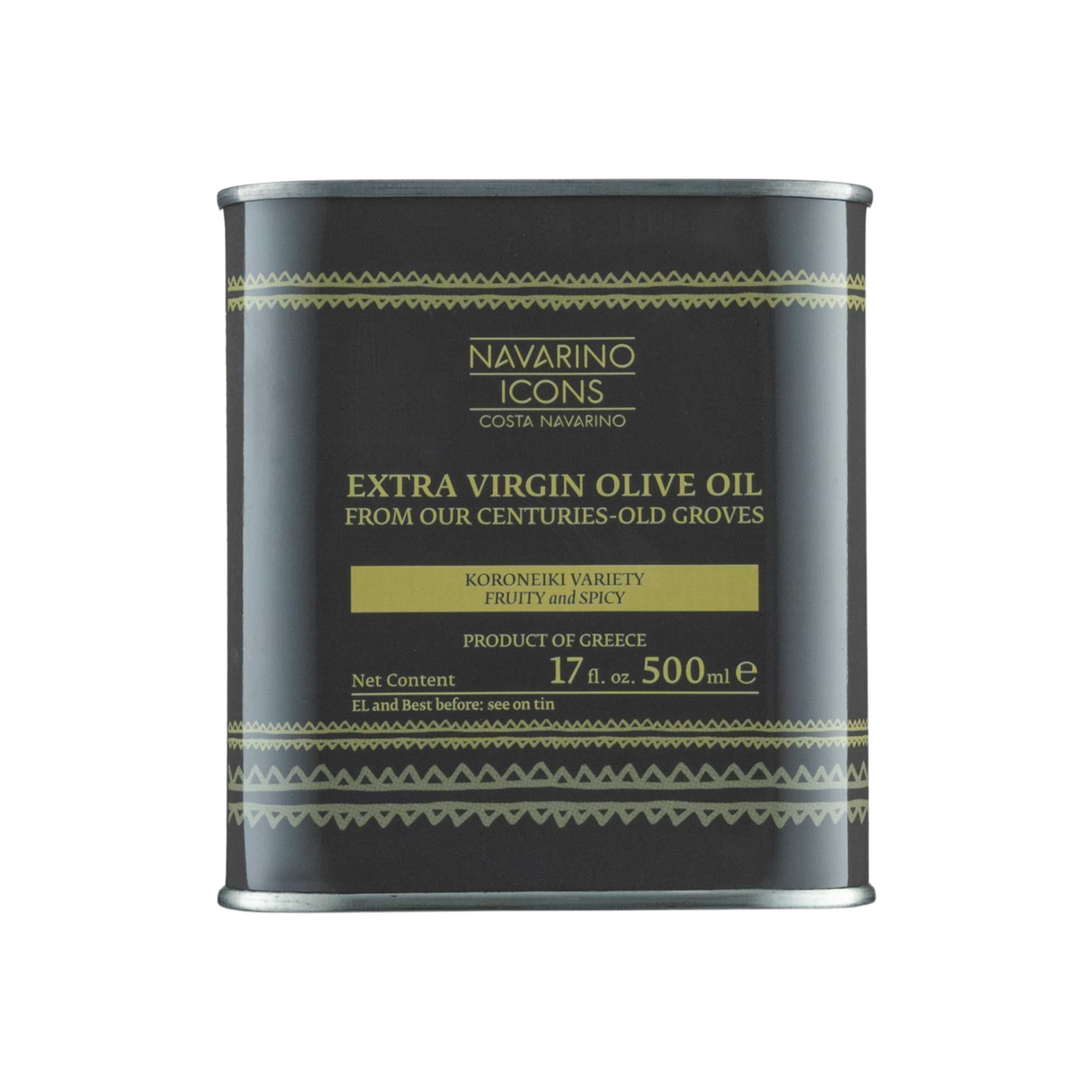 Navarino Icons Extra Virgin Olive Oil Tin