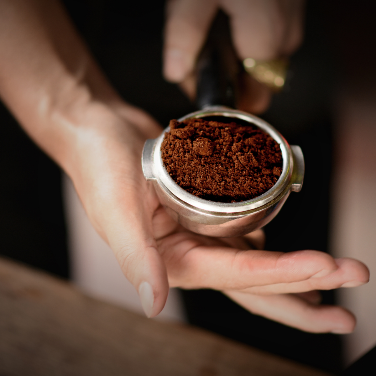 Da Capo Caffe Espresso Ground Coffee, ground espresso, roasted espresso