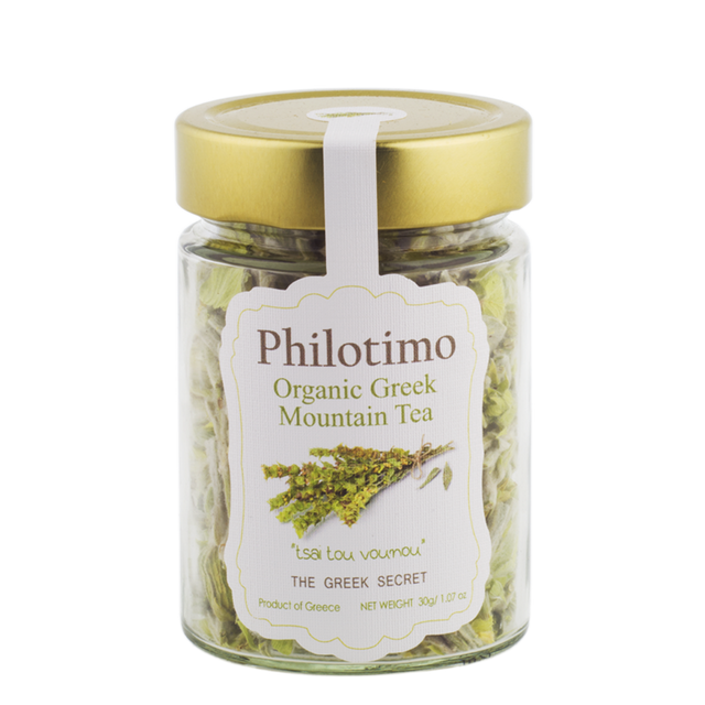 Philotimo Greek Organic Mountain Tea, mountain tea, Greek tea, organic mountain tea