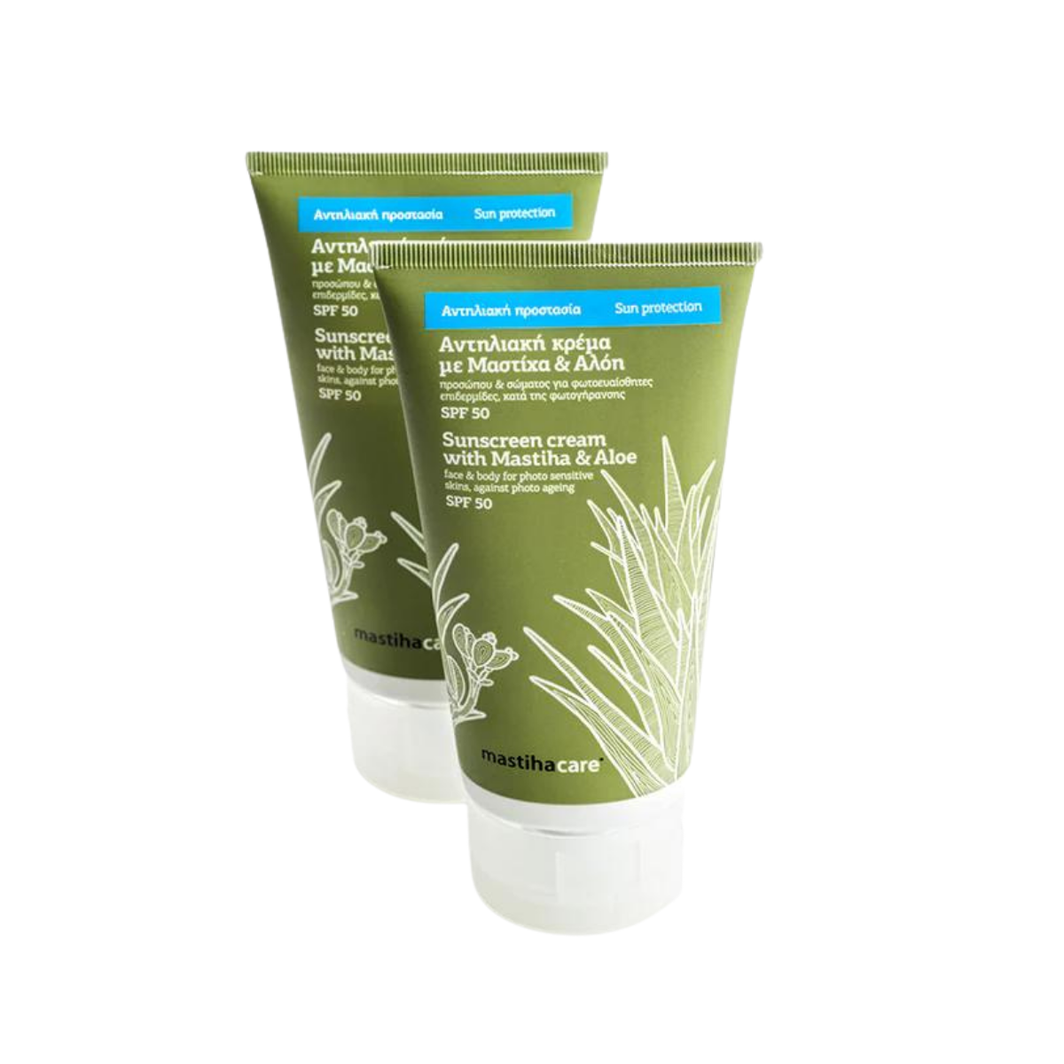 Sunscreen with Mastiha and Aloe SPF 50