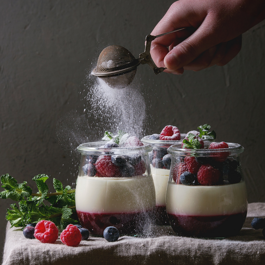 Tea Infused Panna Cotta Recipe By The Aproned Greek