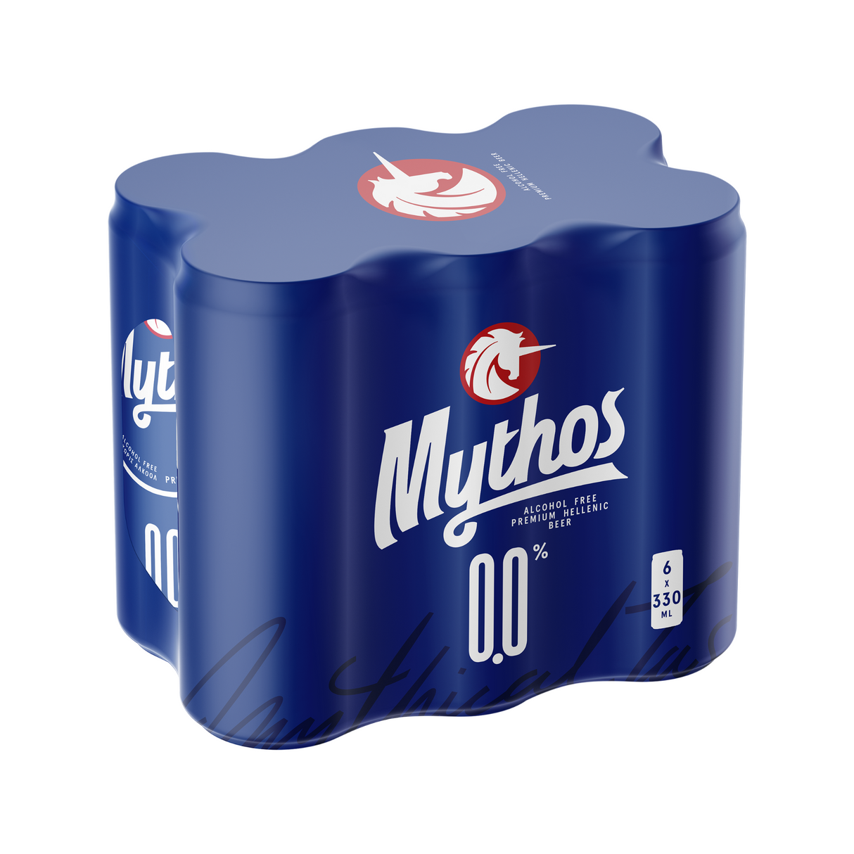 Mythos 0.0% Non-Alcoholic Beer (By the Case)