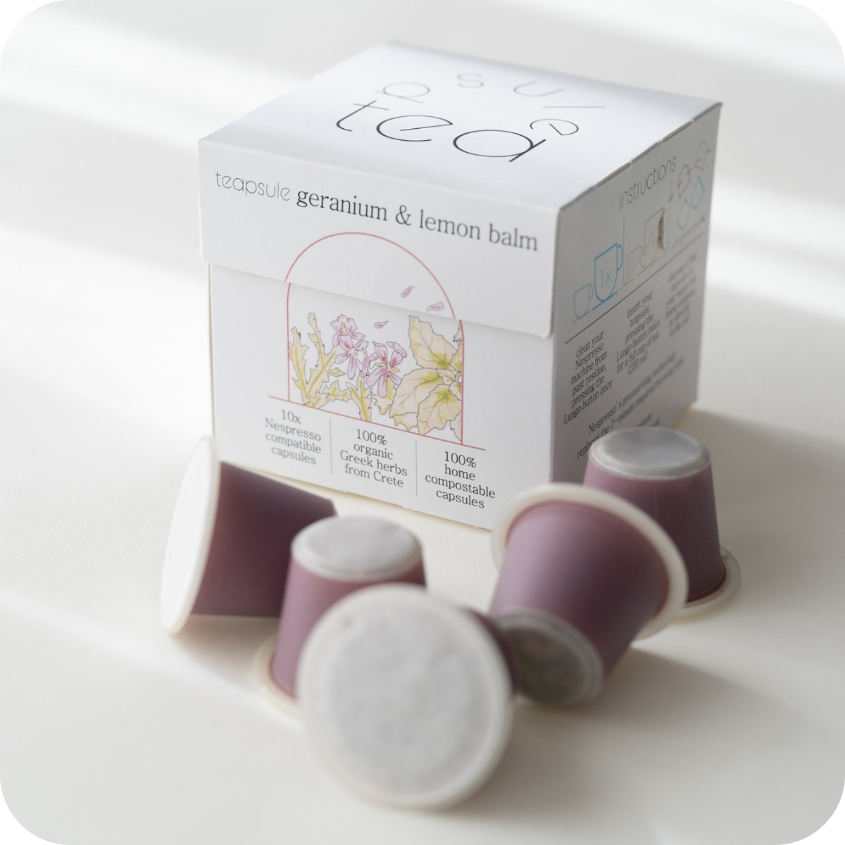 Organic Geranium & Lemon Balm Tea – Kolonaki Fine Foods