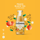 Organic Iced Peach Black Tea (Sold by the Case - 12 Bottle Minimum)