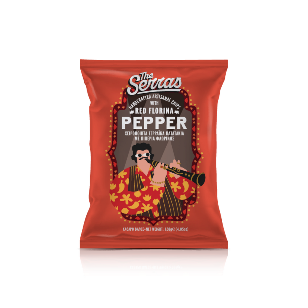 Red Florina Pepper Chips (Sold by the Case - 14 Bag Minimum)