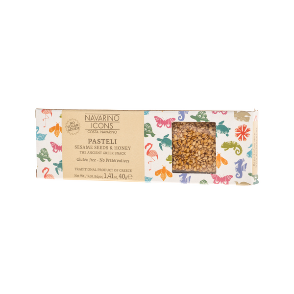 Navarino Icons Sesame Seed Bar with Honey