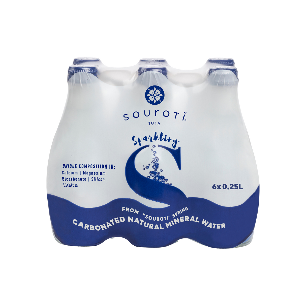 Souroti Carbonated Natural Mineral Water