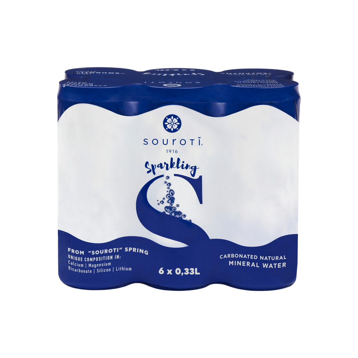 Souroti Carbonated Natural Mineral Water