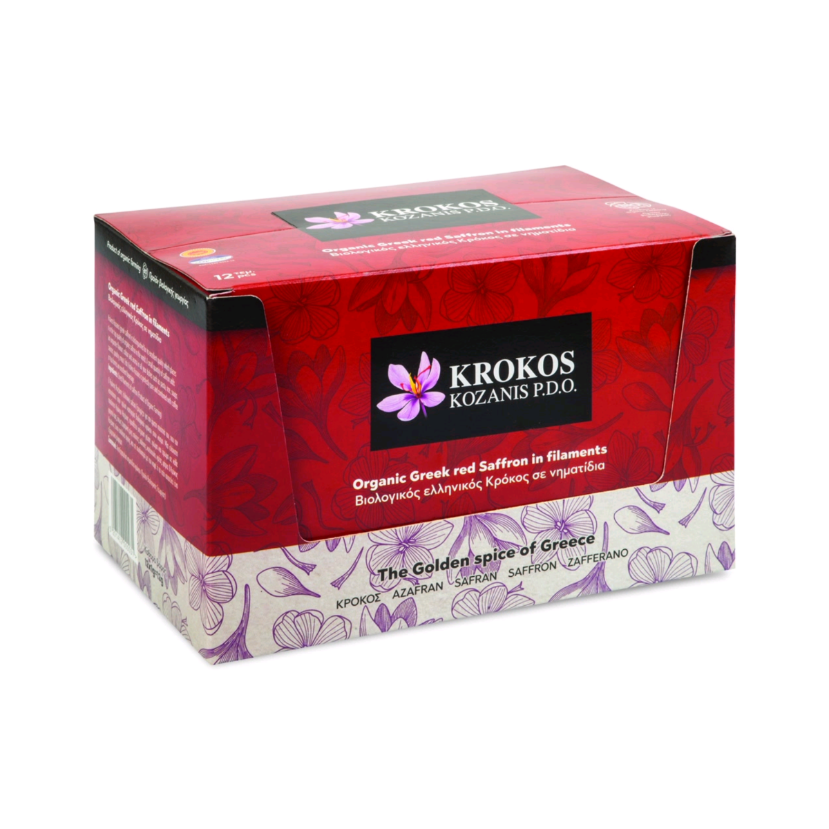 Krokos Kozanis Organic Saffron, organic saffron, Greek saffron, saffron