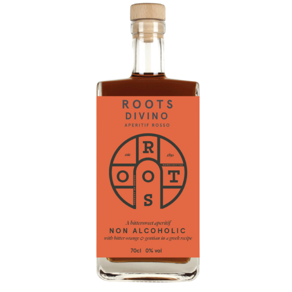Roots Divino Rosso, non-alcoholic, alcohol free, vermouth, non-alcoholic vermouth