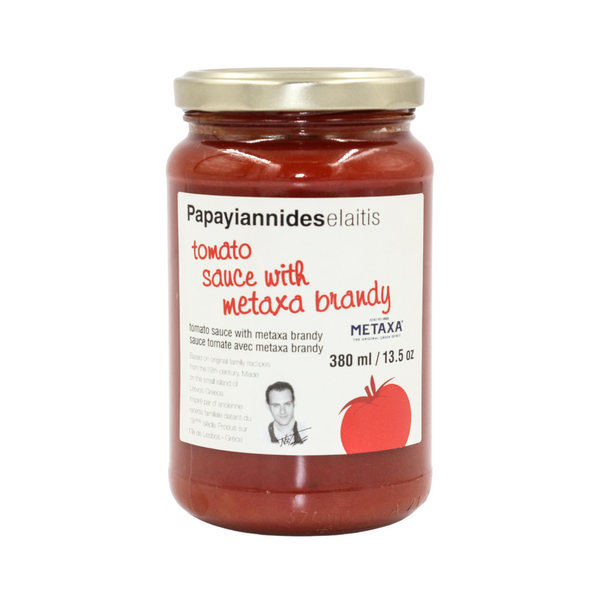 Papayiannides tomato sauce with METAXA brandy