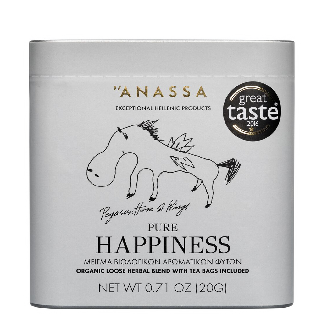Anassa Pure Freshness Tea Tin, herbal tea, Greek tea, herbal tea