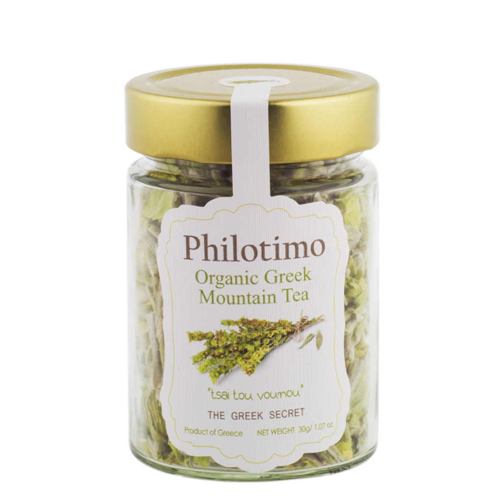 Philotimo Greek Organic Mountain Tea, mountain tea, Greek tea, organic mountain tea