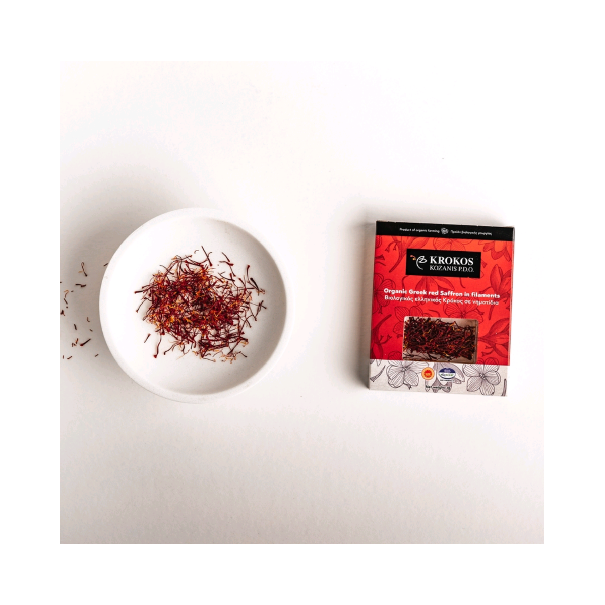 Krokos Kozanis Organic Saffron, organic saffron, Greek saffron, saffron