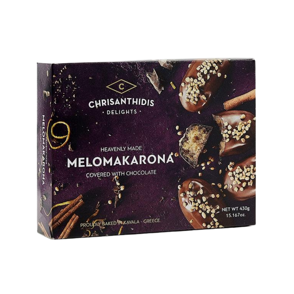 Chrisanthidis Chocolate-Dipped Melomakarona